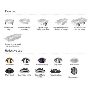Projecteur LED extérieur sans cadre, <span class=keywords><strong>orientable</strong></span>, étanche IP65, angle de faisceau de 15 degrés, anti-éblouissement, luminaire commercial - Product Image 5