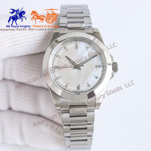 Montre à quartz de luxe pour femmes Longnes, élégante, cadran carré doré avec aiguilles en diamant, étanche, montre tendance pour femmes, mouvement Ronda - Product Image 4