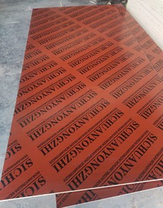 High Strength Reusable Double-<b>sided</b> Laminated Film Faced Modern Waterproof Poplar Plywood laminated board for concrete pouring - Product Image 4