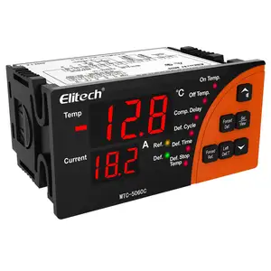 डिजिटल थर्मोस्टेट तापमान नियंत्रक Elitech MTC-5060C ठंडे कमरे तापमान नियंत्रक RS485