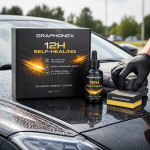 GRAPHONEX Revestimiento Cerámico Autoregenerativo Profesional 12H, Sellador de Pintura Nano Avanzado con Protección Hidrofóbica y UV, 50ml - Product Image 6