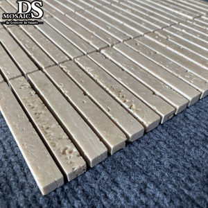 <span class=keywords><strong>Mosaico</strong></span> DS a strisce lunghe <span class=keywords><strong>in</strong></span> travertino beige, <span class=keywords><strong>mosaico</strong></span> <span class=keywords><strong>in</strong></span> marmo Kit Kat, <span class=keywords><strong>mosaico</strong></span> <span class=keywords><strong>in</strong></span> <span class=keywords><strong>pietra</strong></span> <span class=keywords><strong>naturale</strong></span> per piastrelle da cucina e backsplash - Product Image 5