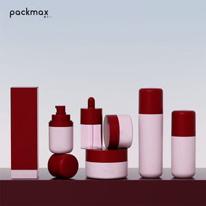 15ml PP vacuum bottle & 50ml pump lotion/essence bottle with <b>dust</b> <b>cap</b> – refillable cream & skincare packaging - Product Image 5