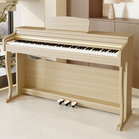 Günstiges Digitalpiano mit 88 Tasten, 3 Pedalen, Eingebauten Lautsprechern, Anfängerfreundlich
