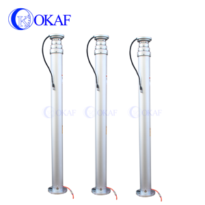 15m 18M 20m 49ft 59ft 66ft đài phát thanh truyền hình ăng-ten tháp truyền thông có thể thu vào nhôm ánh sáng cực Kính thiên văn mast - Product Image 6