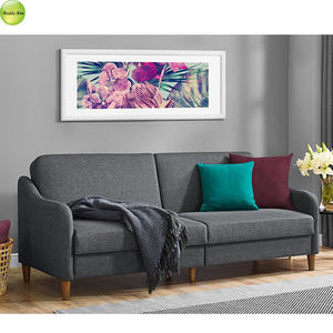 Japon tarzı <span class=keywords><strong>Knockdown</strong></span> antik İkili katlanabilir küçük alan uyuyan Cum çekyat B02 için kumaş çekyat basit katlanır çekyat çekyat - Product Image 6