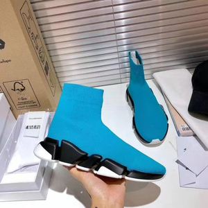 Zapatos al por Mayor, Zapatos <span class=keywords><strong>de</strong></span> Moda para Hombre, Zapatos Casuales, Zapatos con Logotipo Personalizado, <span class=keywords><strong>Zapatillas</strong></span> Deportivas con Suela Gruesa <span class=keywords><strong>de</strong></span> Punto Elástico, Zapatos Casuales - Product Image 1