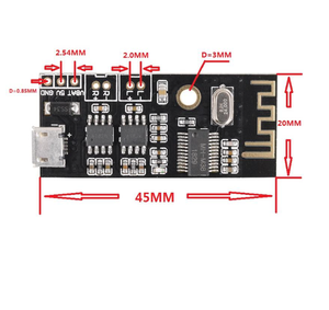 Placa decodificadora MH-MX8 M18 M28 M38 MP3, BT 4,2 5,0, módulo de Audio - Product Image 2