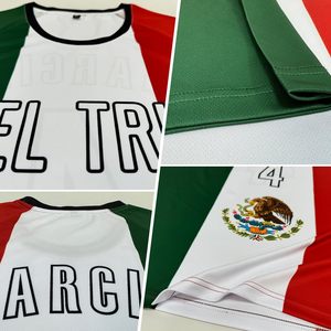 Conjunto de Camiseta y Pantalones Cortos de Fútbol Personalizados con Nombre y Número, Uniforme Transpirable de Secado Rápido que Absorbe la Humedad - Product Image 2