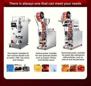 Fully Automatic Paste Salad Dressing Sauce Chili Honey Sauce Ketchup Filling Sealing Packaging Packing All in One Machine - Product Image 2