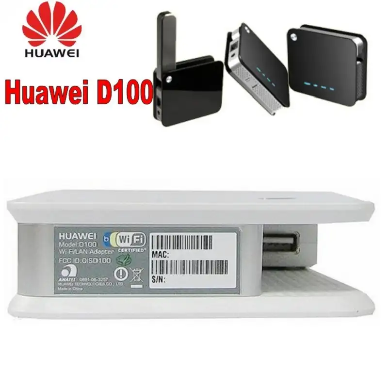 Huawei D100 kablosuz yönlendirici sörf istasyonu + HUAWEI E169 HSUPA 7.2Mbps 3G usb modem