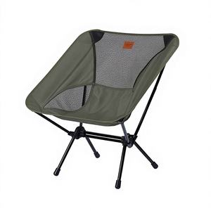 Chaise de camping pliante légère en aluminium personnalisée pour pique-nique en plein air, pêche et utilisation en parc - Product Image 2
