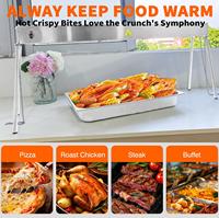 Chauffe-aliments infrarouge commercial | Parfait pour les restaurants et la restauration