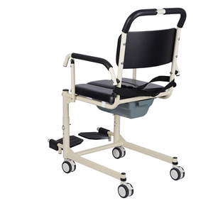 Chaise d'hôpital avec siège commode pour personnes âgées et femmes enceintes, chaise de toilette portable - Product Image 4