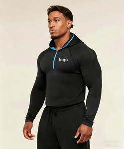 Camiseta Deportiva de Manga Larga para Hombre, Moderna, Transpirable, Cuello Redondo, Elástica y Cómoda para Verano - Product Image 3
