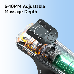 Pistolas de masaje de amplitud <span class=keywords><strong>Variable</strong></span> de mano de cuerpo de bolsillo Mini pistola de masaje eléctrica Fascial pequeña de músculo profundo - Product Image 2