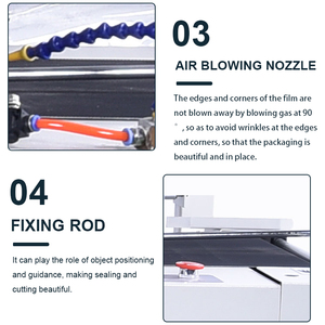 Machine d'emballage thermorétractable pour étuis de téléphone portable préservatif et emballage de nourriture/boisson pour papier verre bois matériaux - Product Image 5