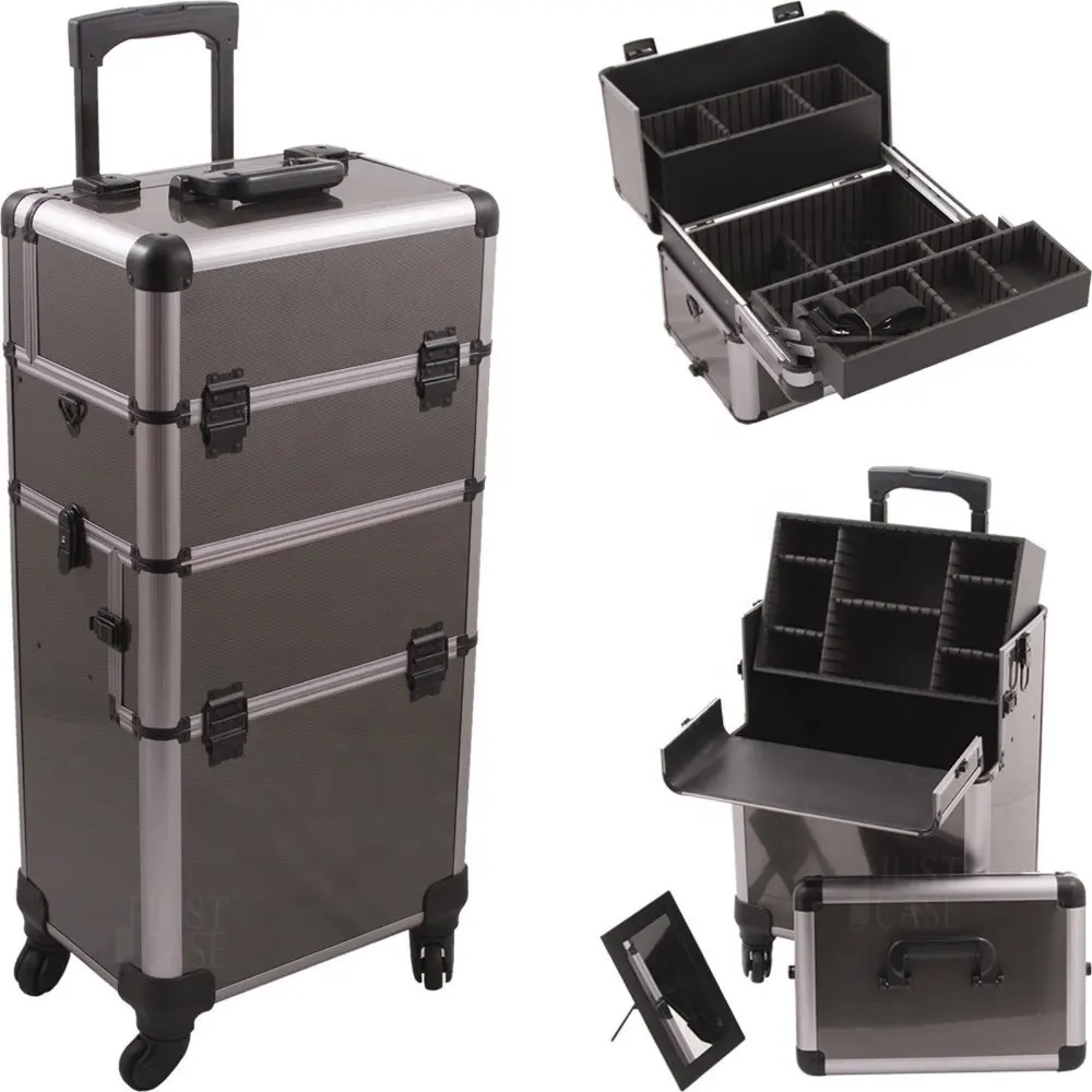 avon audited manufacturer makeup kit box case aluminium frame plastic carrying case