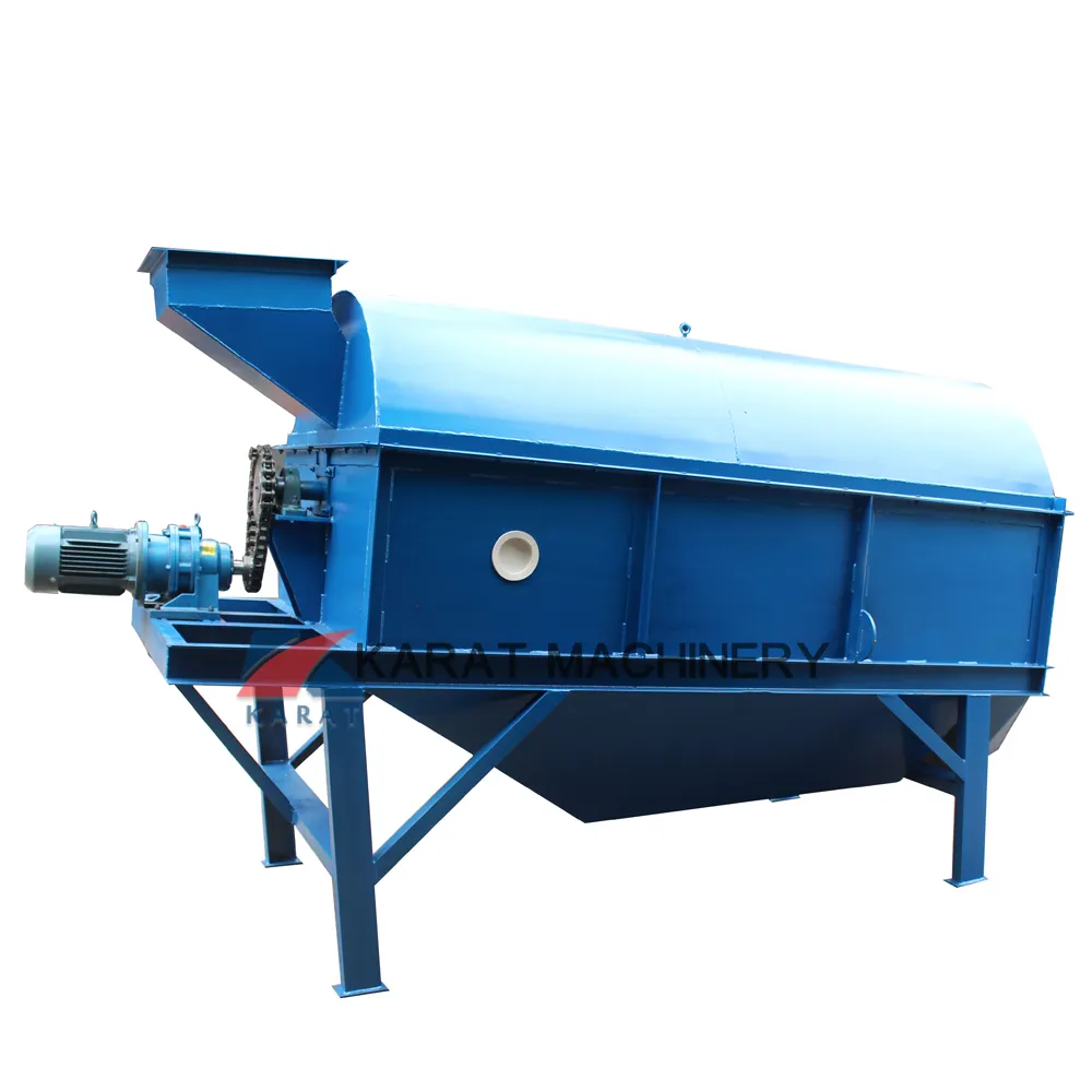 Trommel screen screening plant for wood chips in malaysia