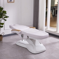 Table de massage électrique pliable et portable, moderne, entièrement automatique, en cuir, réglable, à 4 moteurs, pour vente en gros et sur mesure