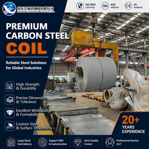 Bending SAE1006 Hot Rolled <b>Pickled</b> and Oiled 20mm 2000mm Uncoiling JIS G3101 Carbon Steel Coil in Construction - Product Image 1