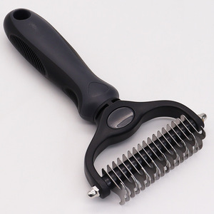 <span class=keywords><strong>2022</strong></span> nouveau Design toilettage pour animaux de compagnie chien et chat épilateur toilettage démêlage lame brosse peigne - Product Image 1