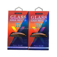 Protection d'écran en verre trempé 9H 2.5D 0.33mm pour iPhone 14 Pro Max 13 12 11 Pro Max Xs Max Xr Xs, emballage papier
