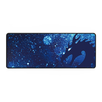 Tapis de souris de jeu confortable personnalisé de haute qualité impression par sublimation de logo de style dessin animé rectangle avec livraison instantanée