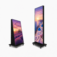 Schermo LED Pieghevole P2.5 P2 P1.86 P1.25 per Interni, Display a Colori Completi GOB per Pubblicità, Vendita Diretta dalla Fabbrica