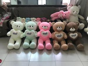 All'ingrosso della fabbrica grande <span class=keywords><strong>orso</strong></span> peluche carino abbraccio regalo di compleanno di una generazione capelli antistress pp imbottito in cotone Super morbido lavato - Product Image 4