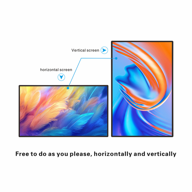 Multi-Scene Wall Mount Digital Poster with SDK | Elevator/Restaurant/Retail Use | FHD High Brightness Touchscreen Optional