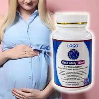 Comprimés de fertilité haute puissance pour hommes : Améliore la santé du sperme et la libido – Formule à base de plantes et de vitamines – OEM ODM en gros – Comprimés de fertilité masculine