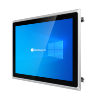 Ecran tactile ultra basse consommation de 15 pouces TFT-LCD tablette PC châssis en alliage d'aluminium Core i5 6360U N5090 J6412 ordinateur de bureau DDR4 SSD utilisé