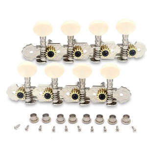 Machine à guitare 4R + 4L, 50 pièces, Tuner tête, cordes, peillets de réglage pour guitare, Mandolin Banjo, vente en gros - Product Image 2