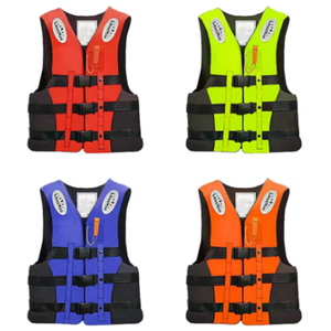 <span class=keywords><strong>Giubbotto</strong></span> di Salvataggio Professionale per Adulti, Gilet Galleggiante ad Alta Visibilità per Pesca in Barca, Portatile, per Sopravvivenza e Pesca dalla Scogliera, Adatto anche per <span class=keywords><strong>Bambini</strong></span> - Product Image 4