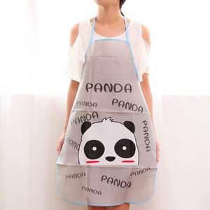 ผ้ากันเปื้อนครัวลายโลโก้<span class=keywords><strong>โด</strong></span>ราเอ<span class=keywords><strong>มอน</strong></span>สำหรับเด็กและผู้หญิง ผ้ากันเปื้อนครัวแบบใส ดีไซน์ทันสมัย ผ้ากันเปื้อน EVA หนาพิเศษ - Product Image 3