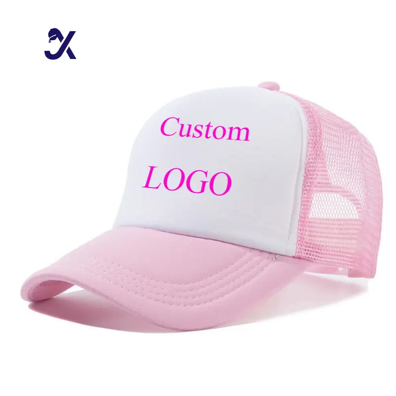 JX Custom 5 панелей с плоскими полями печать Резиновый Патч Логотип Спортивная Кепка водостойкая лазерная резка перфорированная шляпа для Дальнобойщика