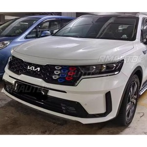 Pour KIA Sorento 2021-2024, Grille Supérieure Avant Sportive, Pièce Extérieure de Pare-chocs Avant, Grilles de Course - Product Image 2