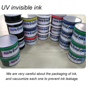 Gdlegend in offset UV vô hình mực thiên nhiên khô có thể nhìn thấy UV ánh sáng ống đồng in dung môi dựa trên sắc tố mực được chứng nhận <span class=keywords><strong>MSDS</strong></span> - Product Image 5