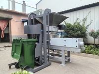 Ascenseur vertical pour poubelles / Machine électrique de levage de déchets / Monte-poubelles