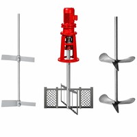 Agitateur à entrée supérieure 45 kW pour réservoir d'alimentation de densifiant, fabriqué en Chine
