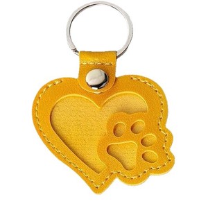 Custom Pet Fur <b>Memorial</b> Keychain Love Shape Keepsake for Cat Dog Lovers Unique <b>Gift</b> for Pet Loss - Product Image 4