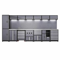 Système de rangement modulaire pour garage, armoire à outils, OEM ODM, établi d'atelier personnalisé, verrouillage à 3 points, capacité de charge de 200 kg