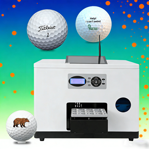 Imprimante automatique de balles de golf F1080 à jet d'encre UV 2400 DPI, prise en charge de la technologie mobile, personnalisation en ligne, usage domestique et commercial - Product Image 1