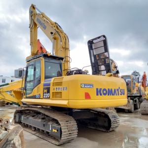 Cheapest <b>Excavators</b> Original 22ton Hydraulic Top Japanese Brand Crawler Komatsu Pc220-7 Pc220-8 Used Komatsu - Product Image 2
