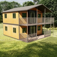 Prix d'usine – Maison conteneur à deux étages de 20 pieds avec design moderne pour bureau, atelier et logement
