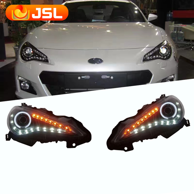 For Toyota 86 Car Light Emitting Diode Sequential Steering Scion Fr-s GT86 Headlight DRL2012-2021 Subaru BRZFT86 GT86 Headlight