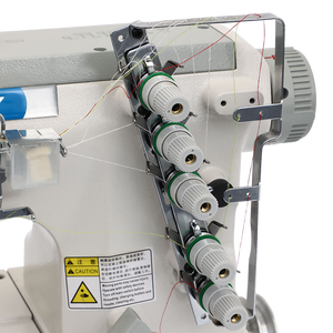 JUKKY JK-500A High-speed Automatic Double Decoration Special Metal Interlock Flat-bed <b>Sewing</b> Machine <b>for</b> Clothes Machine Coudre - Product Image 3