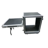 Amplificateur Audio robuste 20U 24U boîtier de montage antichoc avec roulettes