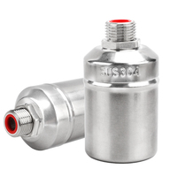 Vanne à boisseau sphérique à flotteur automatique robuste en acier inoxydable 1/2 ''304 pour réservoir d'eau OEM d'alimentation manuelle